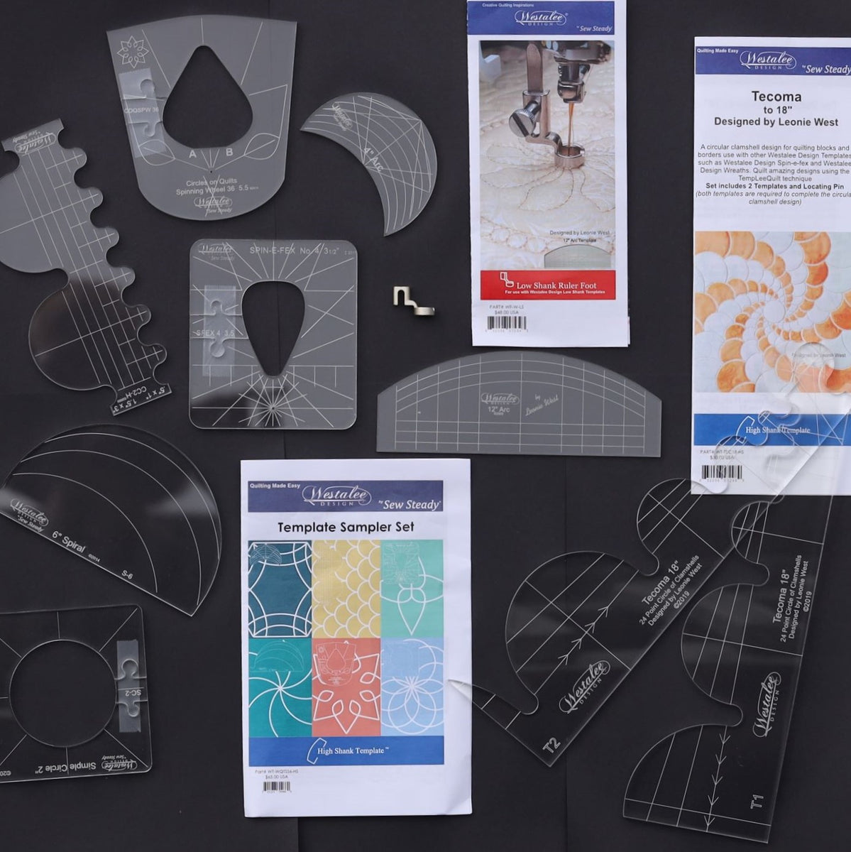 How to choose Westalee Design rulers and templates for quilting design Hillside Quilting