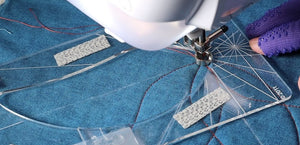 How easy is ruler quilting on the home sewing machine?