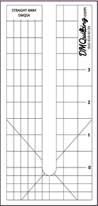 DM QUILTING - Straight Away Template 5"