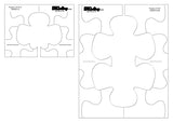 DM QUILTING - Puzzle Template Set